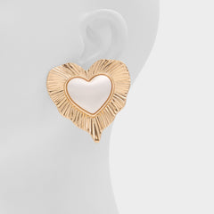 Aldo Valentine in Metallic Multi - Statement earrings Metallic multi