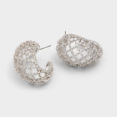 Aldo Mairah in Silver Clear Multi - Earrings Silver/clear multi