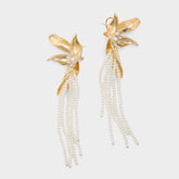 Aldo Glimmora in Ice - Statement earrings Ice