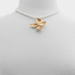 Aldo Chicadellicc Gold/Clear Multi Women's Necklaces - Necklace Gold/Clear Multi