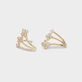 Aldo Asieweth Gold/Clear Multi Women's Earrings - Earrings Gold/Clear Multi