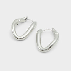 Aldo Khate Silver Women's Earrings - Hoop earrings Silver
