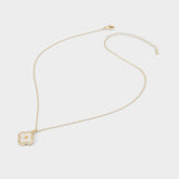 Aldo Broisa Dark Yellow Women's Cubic Zirconia - Necklace Dark Yellow