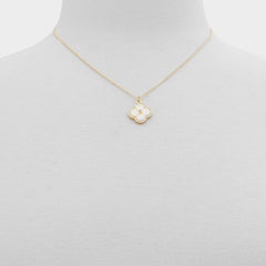 Aldo Broisa Dark Yellow Women's Cubic Zirconia - Necklace Dark Yellow