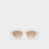 Aldo Caumasee White Women's Cat eye - Cat eye sunglasses White