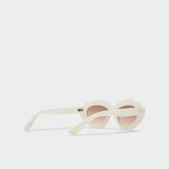 Aldo Caumasee White Women's Cat eye - Cat eye sunglasses White