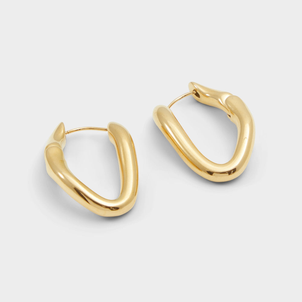 Aldo Khate Gold Women's Earrings - Hoop earrings Gold