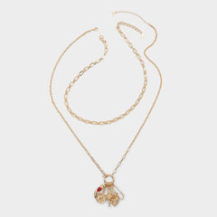 Aldo Bellari in Gold - Charm necklace Gold