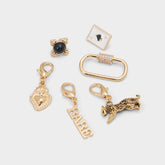 Aldo Wildcard in Black Gold Multi - Shoe charms Black/Gold Multi