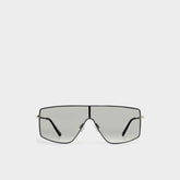 Aldo Priren Black/Gold Multi Women's Shield - Shield sunglasses Black/gold multi
