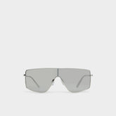 Aldo Priren Silver Women's Shield - Shield sunglasses Silver