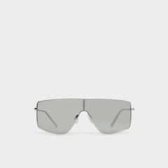 Aldo Priren Silver Women's Shield - Shield sunglasses Silver