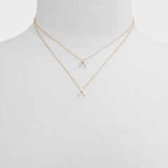 Aldo Makeawish Gold/Clear Multi Women's Necklaces - Gift set Gold/Clear Multi