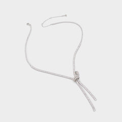 Aldo Venomarra in Silver Clear Multi - Statement necklace Silver/clear multi