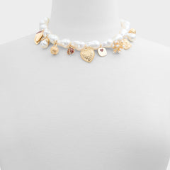 Aldo Charmsinlove Red Women's Necklaces - Charm necklace Red
