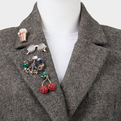 Aldo Chillvibes in Red - Decorative brooch Red
