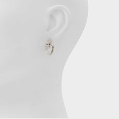 Aldo Strigidae in Silver Clear Multi - Hoop earrings Silver/clear multi