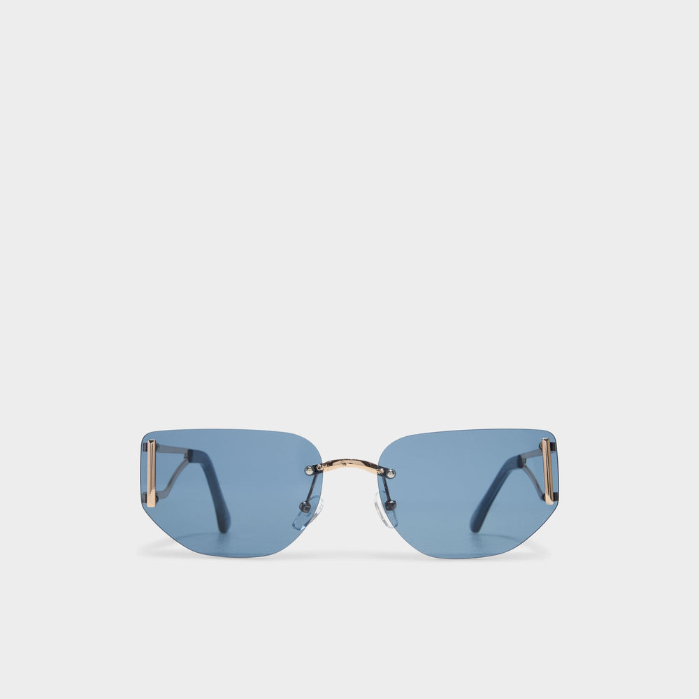 Aldo Delalle Gold Women's Square - Square sunglasses Gold