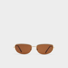 Aldo Lexara Gold Women's Square - Rectangle sunglasses Gold