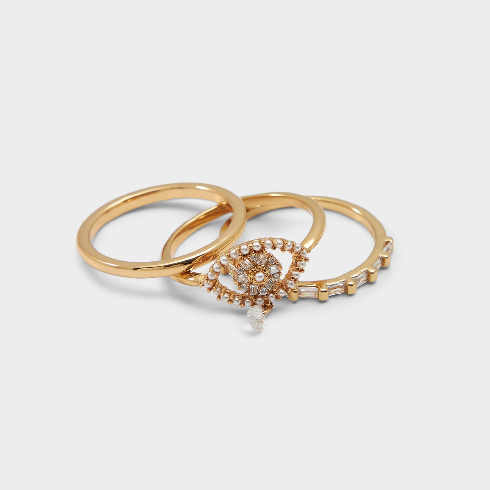 Aldo Darsee Light Blue Women's Cubic Zirconia - Stackable rings Light Blue