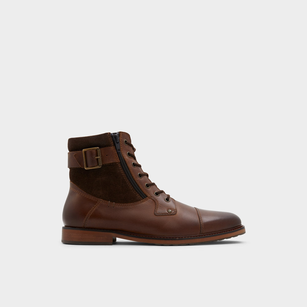 Aldo Constantine Dark Brown Men's Lace-up boots - Lace-up boot Dark brown