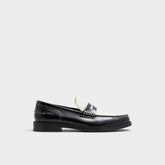 Aldo Kieran Black/White Men's Dress Shoes - Loafer Black/white