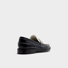 Aldo Kieran Black/White Men's Dress Shoes - Loafer Black/white
