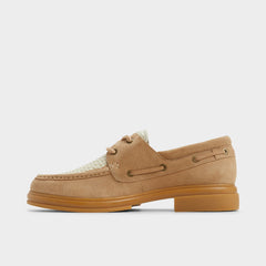 Aldo Seaexplorer Beige Men's Dress Shoes - Boat shoe Beige