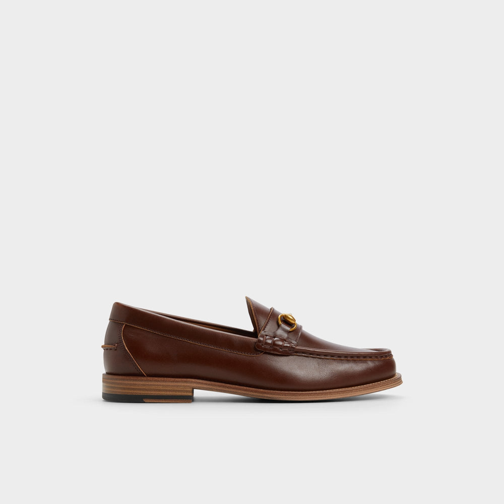 Aldo Wildwoodd Medium Brown Men's Dress Shoes - Loafer Medium Brown