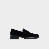 Aldo Tucker Black/Black Men's Dress Shoes - Loafer Black/Black