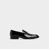 Aldo Umo Black Men's Dress Shoes - Loafer Black