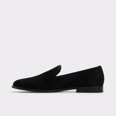 Aldo Casino Other Black Leather Suede Men's Dress Shoes - Loafer Other Black