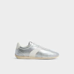 Aldo Nathaniel in Silver - Low top sneaker, Cup sole Silver