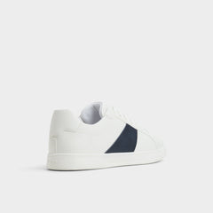 Aldo Ozzy White/Navy Men's Low top - Low top sneaker, Cup sole White/Navy