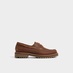 Aldo Cedric in Brown Overflow - Boat shoe Brown overflow