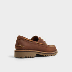 Aldo Cedric in Brown Overflow - Boat shoe Brown overflow