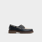 Aldo Cedric in Navy - Boat shoe Navy
