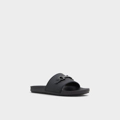 Aldo Loungeslide Black Men's Slides - Slide sandal Black