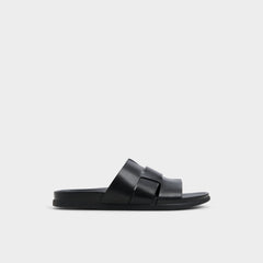 Aldo Padien Black Men's Sandals & Slides - Slide sandal Black