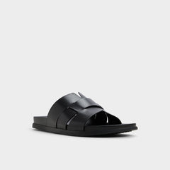 Aldo Padien Black Men's Sandals & Slides - Slide sandal Black