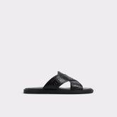 Aldo Olino Open Black Men's Slides - Slide sandal Open black