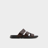 Aldo Windham Dark Brown Men's Sandals & Slides - Slide sandal Dark Brown
