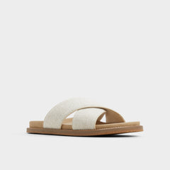 Aldo Marrin Open Beige Men's Slides - Slide sandal Open Beige