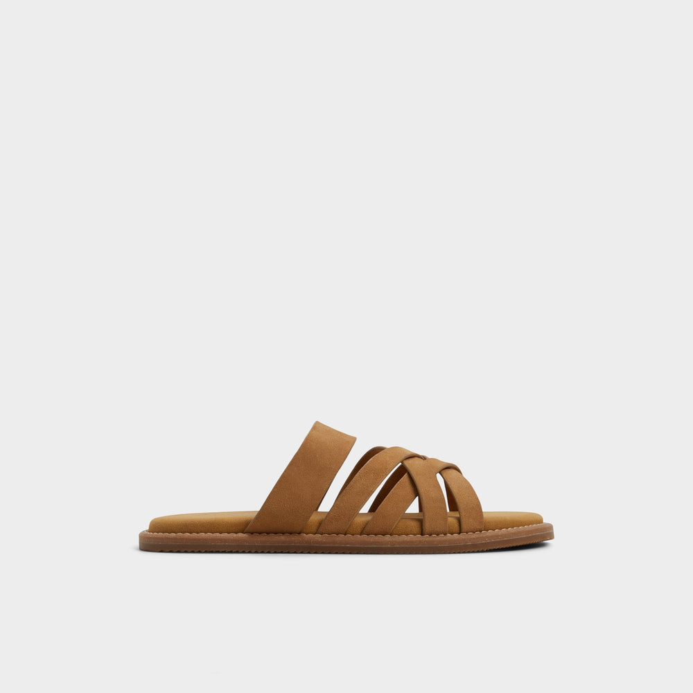 Aldo Haniff Camel Men's Sandals & Slides - Strappy flat sandal Camel