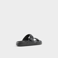 Aldo Hideo Black Men's Slides - Slide sandal Black