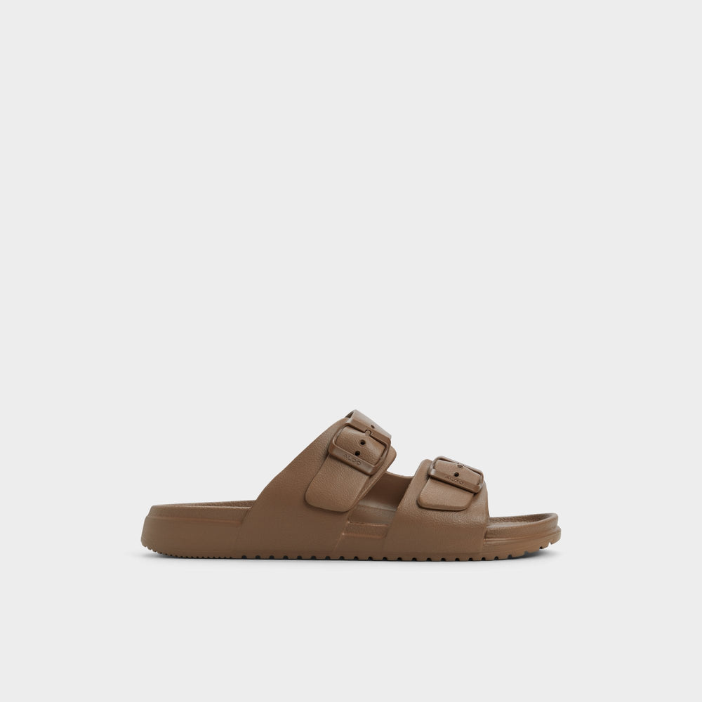 Aldo Hideo Light Brown Men's Slides - Slide sandal Light Brown