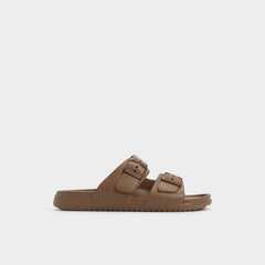 Aldo Hideo Light Brown Men's Slides - Slide sandal Light Brown