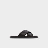 Aldo Tarik Dark Brown Men's Sandals & Slides - Slide sandal Dark Brown