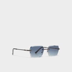 Aldo Kaaolle Dark Grey Men's Rectangle - Rectangle sunglasses Dark grey