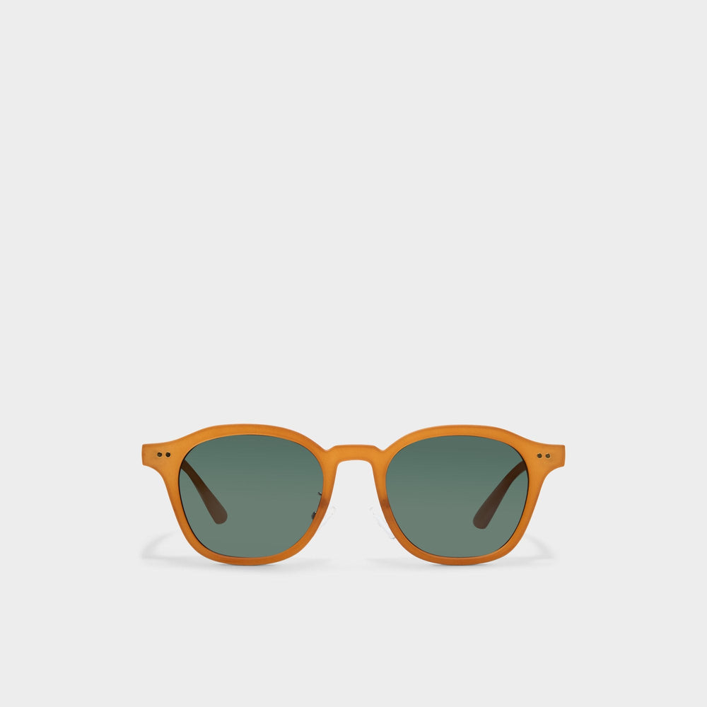 Aldo Kasienx Dark Yellow Men's Round - Round sunglasses Dark Yellow
